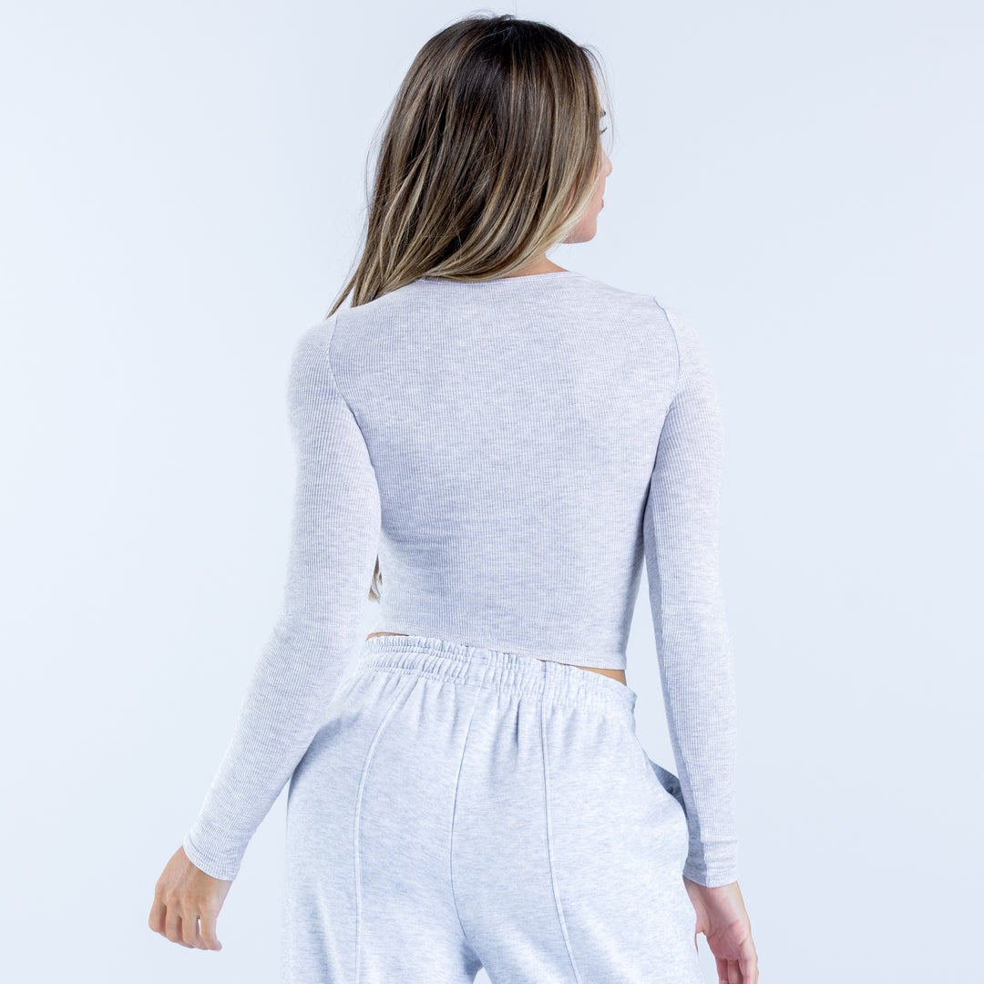 Revive Long Sleeve Ribbed Top