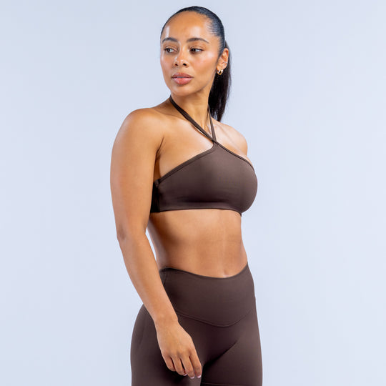 Dynamic High Neck Halter Bra