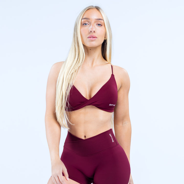 Vision Twist Front Sports Bra