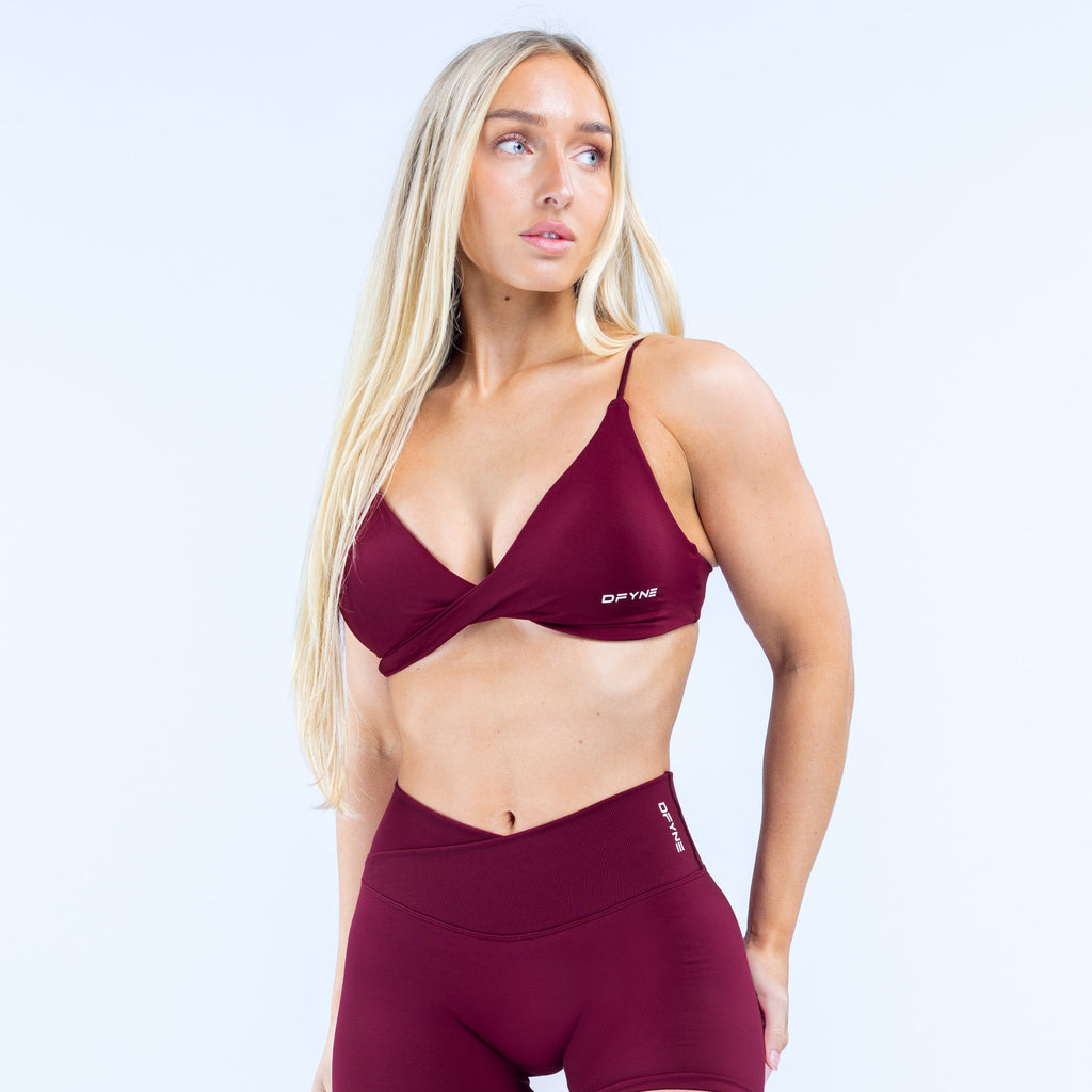 Vision Twist Front Sports Bra